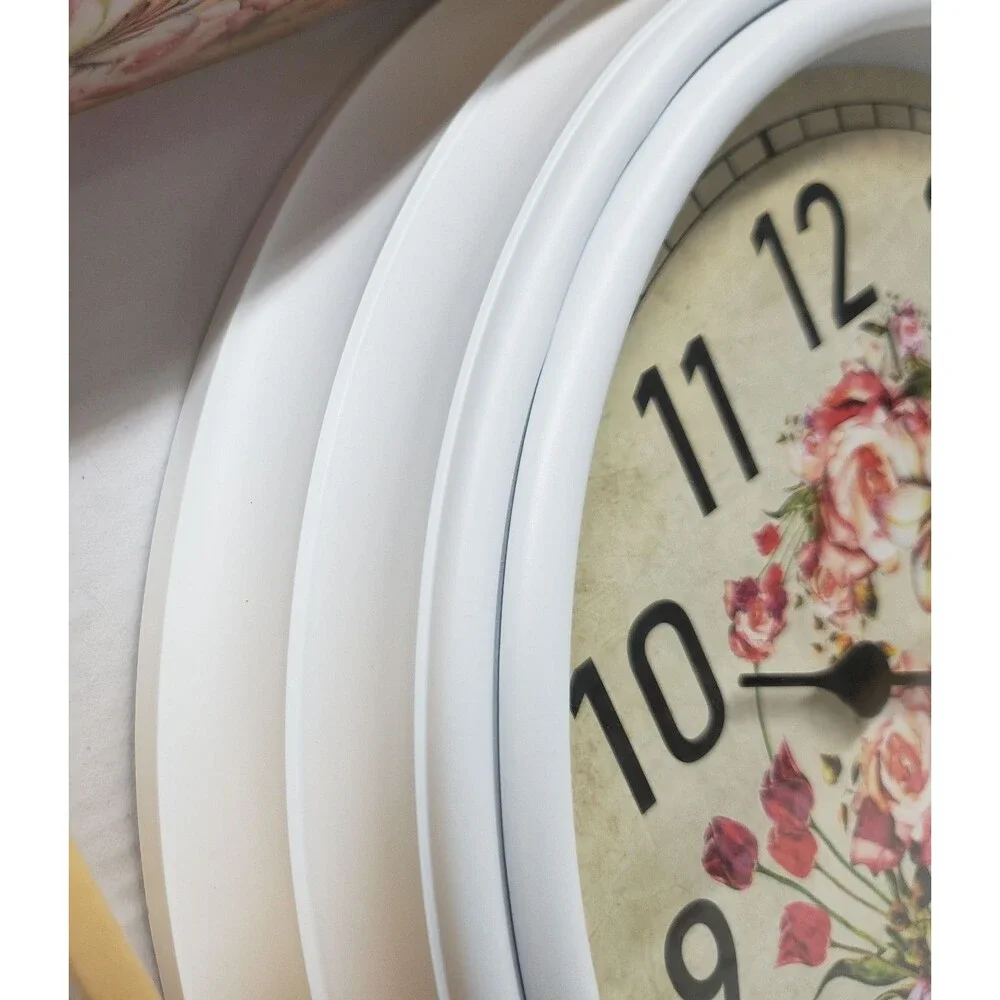 Kitchen Plastic Decorative Wall Clock, 12